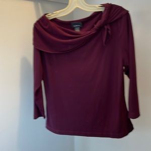 Maroon blouse